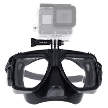 Load image into Gallery viewer, PULUZ Water Sports Diving Equipment Diving Mask Swimming Glasses for GoPro, Insta360, DJI and Other Action Cameras