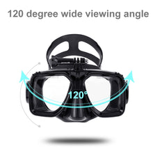 Load image into Gallery viewer, PULUZ Water Sports Diving Equipment Diving Mask Swimming Glasses for GoPro, Insta360, DJI and Other Action Cameras