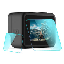 Load image into Gallery viewer, PULUZ for GoPro HERO8 Black Lens + LCD Display 9H 2.5D Tempered Glass Film, For GoPro HERO8 Black