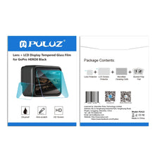 Load image into Gallery viewer, PULUZ for GoPro HERO8 Black Lens + LCD Display 9H 2.5D Tempered Glass Film, For GoPro HERO8 Black