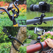 Load image into Gallery viewer, PULUZ Mini Octopus Flexible Tripod Holder with Ball Head for SLR Cameras, GoPro, Cellphone, Size: 25cmx4.5cm, 25cm Tripod(US), 25cm Tripod