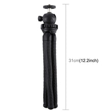 Load image into Gallery viewer, PULUZ Mini Octopus Flexible Tripod Holder with Ball Head for SLR Cameras, GoPro, Cellphone, Size:30cmx5cm, 30cm Tripod