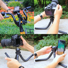 Load image into Gallery viewer, PULUZ Mini Octopus Flexible Tripod Holder with Ball Head for SLR Cameras, GoPro, Cellphone, Size:30cmx5cm, 30cm Tripod