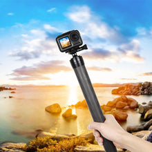 Load image into Gallery viewer, PULUZ Carbon Fiber Extension Monopod Pole Rod Extendable Stick for DJI / MOZA / Feiyu V2 / Zhiyun G5 / SPG Gimbal, Length: 35cm, 35cm