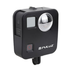 Load image into Gallery viewer, PULUZ for GoPro Fusion Housing Shell CNC Aluminum Alloy Protective Cage with Basic Mount &amp; Lens Caps, For GoPro Fusion