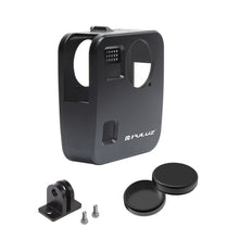 Load image into Gallery viewer, PULUZ for GoPro Fusion Housing Shell CNC Aluminum Alloy Protective Cage with Basic Mount &amp; Lens Caps, For GoPro Fusion
