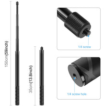 Load image into Gallery viewer, PULUZ Motorcycle Dual-heads Crab &amp; Single Heads Clamps Handlebar Fixed Mount 150cm Selfie Stick, Dual-heads Crab &amp; Single Heads Clamps