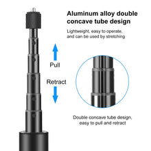 Load image into Gallery viewer, PULUZ 1.22m Retractable Invisible Selfie Stick with Tripod For Insta360 X4 / X3