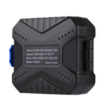 Load image into Gallery viewer, PULUZ 11 in 1 Memory Card Case for 3SIM + 2XQD + 2CF + 2TF + 2SD Card, 11 in 1