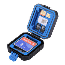 Load image into Gallery viewer, PULUZ 11 in 1 Memory Card Case for 3SIM + 2XQD + 2CF + 2TF + 2SD Card, 11 in 1