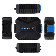 Load image into Gallery viewer, PULUZ 11 in 1 Memory Card Case for 3SIM + 2XQD + 2CF + 2TF + 2SD Card, 11 in 1