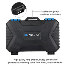 Load image into Gallery viewer, PULUZ Card Reader + 22 in 1 Memory Card Case for 1Standard SIM + 2Micro-SIM + 2Nano-SIM + 3CF + 7SD + 6TF + 1CARD PIN, 22 in 1 + Card Reader(US), 22 in 1 + Card Reader(AE), 22 in 1 + Card Reader