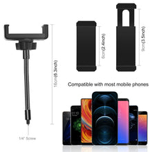Load image into Gallery viewer, PULUZ Flexible Clip Mount Holder with Clamping Base, Clip Mount (Black)