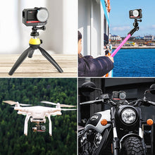 Load image into Gallery viewer, PULUZ Aluminum alloy Frame Mount Protective Case Cage with Cold Shoe Base Slot &amp; Tripod Base Adapter for Insta360 One R, For Insta 360 One R Frame Cage(B), For Insta 360 One R Frame Cage(R)