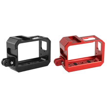 Load image into Gallery viewer, PULUZ Aluminum alloy Frame Mount Protective Case Cage with Cold Shoe Base Slot &amp; Tripod Base Adapter for Insta360 One R, For Insta 360 One R Frame Cage(B), For Insta 360 One R Frame Cage(R)