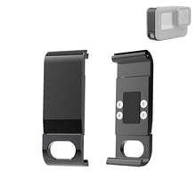 Load image into Gallery viewer, PULUZ Metal Battery Side Interface Cover for GoPro HERO13 Black /12 Black /11 Black /10 Black /9 Black, Metal Plastic Side Cover