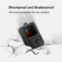 Load image into Gallery viewer, PULUZ for GoPro HERO12 Black /11 Black /10 Black /9 Black Silicone Protective Case Cover with Wrist Strap &amp; Lens Cover, For GoPro HERO9 Black