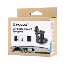 Load image into Gallery viewer, PULUZ Car Suction Cup Mount with Screw &amp; Tripod Mount Adapter &amp; Storage Bag for GoPro, Insta360, DJI and Other Action Cameras, Sucker Mount