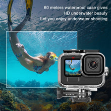 Load image into Gallery viewer, For GoPro HERO13 Black /12 Black /11 Black /10 Black /9 Black PULUZ 60m Waterproof Housing Protective Case with Buckle Basic Mount &amp; Screw, For GoPro HERO9 Black