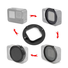 Load image into Gallery viewer, PULUZ 52mm UV Lens Filter for GoPro HERO12 Black /11 Black Mini /11 Black /10 Black /9 Black, with Adapter Ring, UV Filter