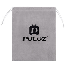 Load image into Gallery viewer, PULUZ Storage Bag with Stay Cord for GoPro, Insta360, DJI and Other Action Cameras Accessories, Flannel Bag, Size: 24.5cm x 20.5cm, Nylon Mesh Bag, Size: 21.5cm x 15.5cm