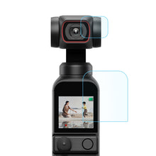 Load image into Gallery viewer, PULUZ 9H 2.5D HD Tempered Glass Lens Protector + Screen Film for DJI OSMO Pocket 2, For DJI OSMO Pocket 2