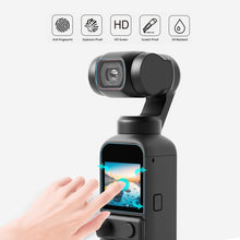 Load image into Gallery viewer, PULUZ 9H 2.5D HD Tempered Glass Lens Protector + Screen Film for DJI OSMO Pocket 2, For DJI OSMO Pocket 2