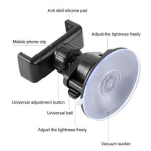 Load image into Gallery viewer, PULUZ 360 Degree Rotating Suction Cup Clamp Holder Bracket For iPhone, Galaxy, Huawei, Xiaomi, Sony, HTC, Google and other Smartphones