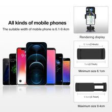 Load image into Gallery viewer, PULUZ 360 Degree Rotating Suction Cup Clamp Holder Bracket For iPhone, Galaxy, Huawei, Xiaomi, Sony, HTC, Google and other Smartphones