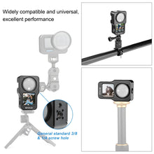 Load image into Gallery viewer, PULUZ CNC Aluminum Alloy Cage for DJI Action 2, Aluminum Cage (Black), Aluminum Cage (Titanium Color)