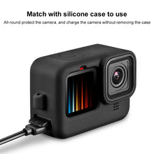 Load image into Gallery viewer, PULUZ POM Plastic Battery Side Interface Cover for GoPro HERO13 Black /12 Black /11 Black /10 Black /9 Black, POM Plastic Side Cover