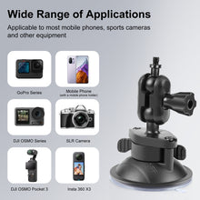 Load image into Gallery viewer, PULUZ 1/4 inch Magic Arm Suction Cup Mount, 1/4 inch Suction Cup Mount
