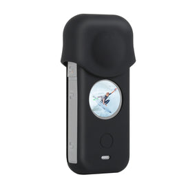 PULUZ Full Body Dust-proof Silicone Protective Case for Insta360 ONE X2, For Insta360 ONE X2 (Blue), Case For Insta360 ONE X2