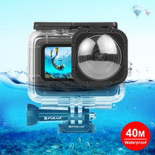 Load image into Gallery viewer, PULUZ 40m Waterproof Housing Protective Case with Buckle Basic Mount &amp; Screw for GoPro HERO12 Black /11 Black /11 Black Mini /10 Black /9 Black Max Lens Mod, For GoPro Hero11 Black / HERO10 Black