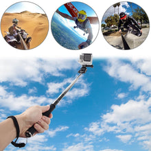 Load image into Gallery viewer, PULUZ Extendable Handheld Selfie Monopod for GoPro, Insta360, DJI and Other Action Cameras, Length: 22.5-80cm, Length: 22.5-100cm