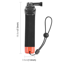 Load image into Gallery viewer, PULUZ Floating Foam Hand Grip Buoyancy Rods with Strap &amp; Quick-release Base for GoPro, Insta360, DJI and Other Action Cameras, Foam Floating Hand Grip
