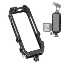 Load image into Gallery viewer, PULUZ Protective Cage Rig Housing Frame with Cold Shoe Mounts &amp; Magnetic Folding Tripod Adapter for Insta360 ONE X2, Cage For Insta360 ONE X2