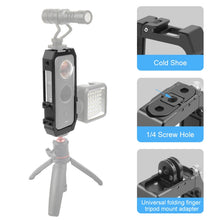 Load image into Gallery viewer, PULUZ Protective Cage Rig Housing Frame with Cold Shoe Mounts &amp; Magnetic Folding Tripod Adapter for Insta360 ONE X2, Cage For Insta360 ONE X2