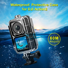 Load image into Gallery viewer, PULUZ 60m Waterproof Housing Diving Case for DJI Action 2 Camera Unit / Action 2 Power Combo / Action 2 Dual-Screen Combo, Diving Case