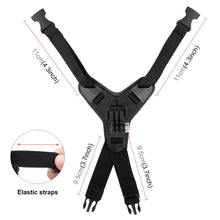 Load image into Gallery viewer, PULUZ Motorcycle Helmet Chin Strap Mount for GoPro, DJI Osmo Action and Other Action Cameras, Helmet Chin Strap (Black), Helmet Chin Strap (Orange), Helmet Chin Strap (Blue)