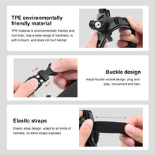 Load image into Gallery viewer, PULUZ Motorcycle Helmet Chin Strap Mount for GoPro, DJI Osmo Action and Other Action Cameras, Helmet Chin Strap (Black), Helmet Chin Strap (Orange), Helmet Chin Strap (Blue)