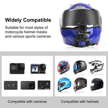 Load image into Gallery viewer, PULUZ Motorcycle Helmet Chin Strap Mount for GoPro, DJI Osmo Action and Other Action Cameras, Helmet Chin Strap (Black), Helmet Chin Strap (Orange), Helmet Chin Strap (Blue)