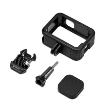 Load image into Gallery viewer, PULUZ Chargeable PA Frame Mount Cage with Cold Shoe Base Slot for GoPro HERO13 Black /12 Black /11 Black /11 Black Mini /10 Black /9 Black, Chargeable PA Frame Mount