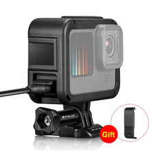 Load image into Gallery viewer, PULUZ Frame Expansion PA Cage with Side Interface Cover for GoPro HERO12 Black /11 Black /10 Black /9 Black, PA Cage with Side Cover