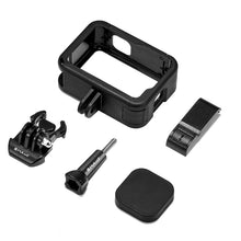 Load image into Gallery viewer, PULUZ Frame Expansion PA Cage with Side Interface Cover for GoPro HERO12 Black /11 Black /10 Black /9 Black, PA Cage with Side Cover