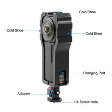 Load image into Gallery viewer, PULUZ Protective Cage Rig Housing Frame with Cold Shoe for Insta360 ONE RS 1-Inch 360 Edition, Protective Cage