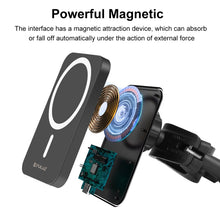 Load image into Gallery viewer, PULUZ 15W Magnetic Qi Wireless Charger Vlogging Phone Clamp Holder