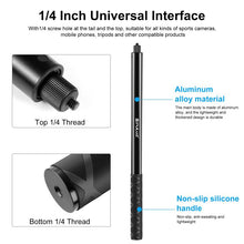 Load image into Gallery viewer, PULUZ 2m Metal Selfie Stick Monopod  for Insta360 One RS / X2 / X3, 2m Monopod