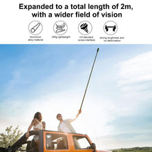 Load image into Gallery viewer, PULUZ 2m Metal Selfie Stick Monopod  for Insta360 One RS / X2 / X3, 2m Monopod