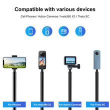 Load image into Gallery viewer, PULUZ 3m Metal Selfie Stick Monopod  for Insta360 One RS / X2 / X3, 3m Monopod